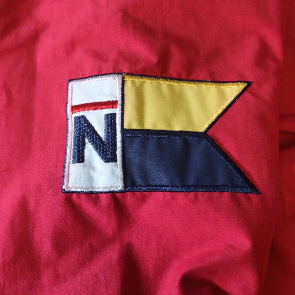 Vintage Nautica Reversible Fleece Jacket Large 90s Y2K - Picture 7 of 12